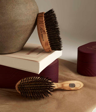 Prestige Collection - Hairbrushes in boar bristles, 100% handmade, numbered and repairable for life