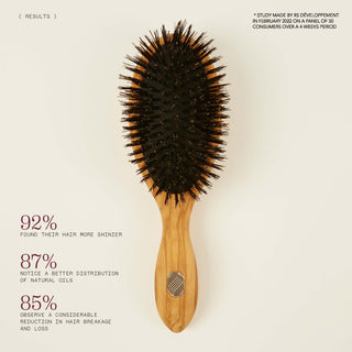 Proven effectiveness - The classic size care hairbrush for fine to medium hair - Beauté Collection