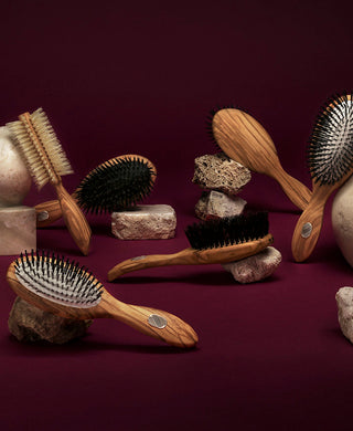 Altesse Studio Beauté et Prestige brushes in olive wood, boar bristles or biobased nylon