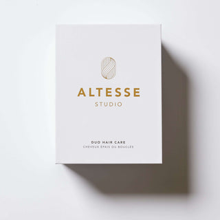 A complete routine for thick or curly hair. Altesse Studio